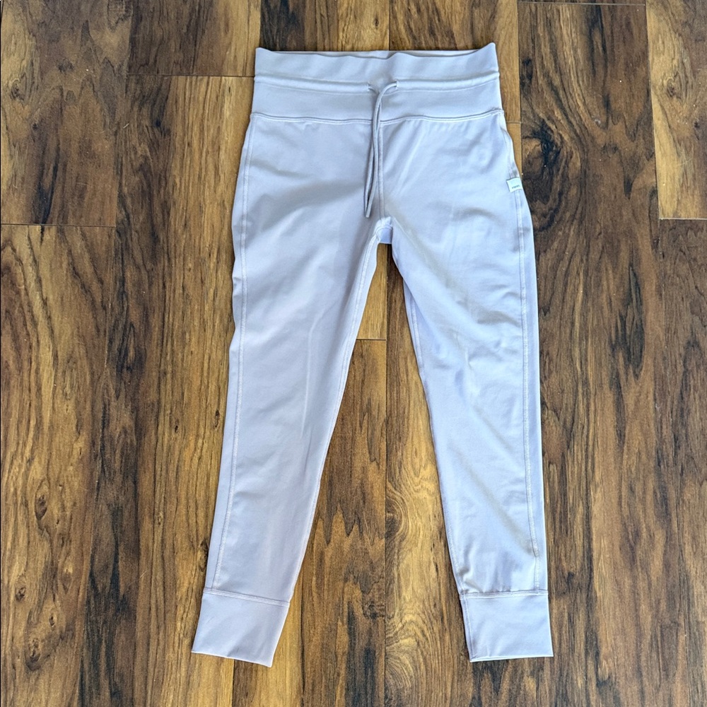 Vuori Light Gray/purple leggings